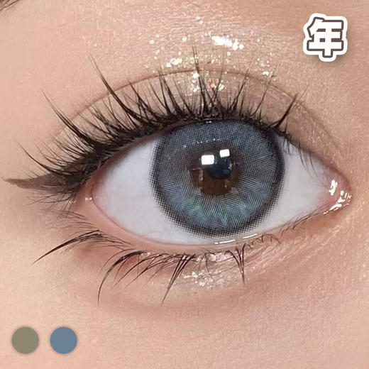 A29 森林海 蓝 / 灰 14.0mm【1片装】年抛 商品图0