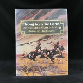 大地之歌：美国印第安画作图集 32幅彩色与130幅黑白插图 精装16开