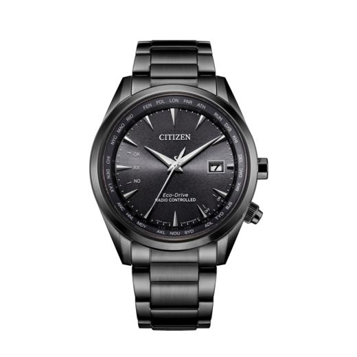 西铁城光动能电波对时商务男表CB0275-83E 商品图1