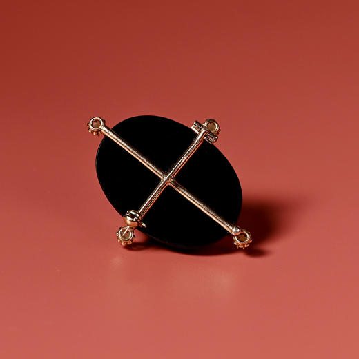 1900年代唐顿风欧洲古董Cameo美人肖像胸针 商品图3