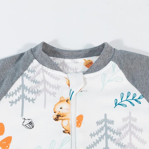 贝贝怡婴儿睡袋春秋季薄款宝宝分腿纯棉儿童防踢被新生儿四季通用233P2553 商品图8