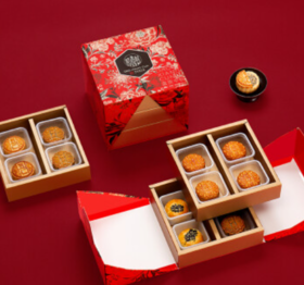 稻香村（DXC）月饼礼盒 中秋大礼包  600g