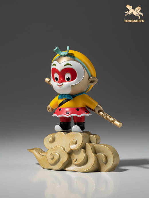 铜师傅 铜摆件《大闹天宫》之百战百胜 孙悟空大圣客厅桌面摆件 商品图2