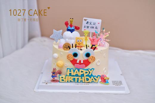 1027CAKE |  海绵宝宝 主题 商品图0