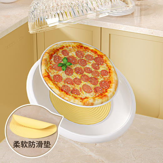 「多层叠加！透明可视」镂空菜罩多层可叠加剩菜食物罩防尘防虫饭菜罩盖菜罩子餐桌罩厨房用品 商品图2