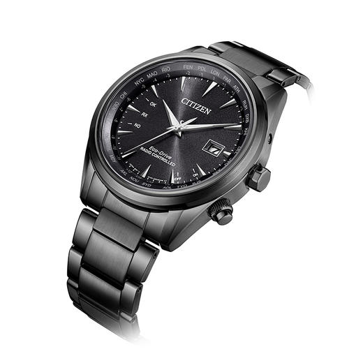 西铁城光动能电波对时商务男表CB0275-83E 商品图2