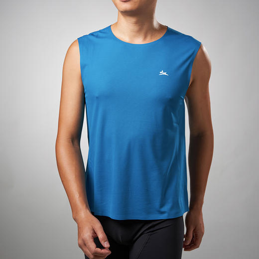 健牧 ‎起跑 男士跑步无袖T恤 商品图4