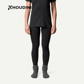 HOUDINI胡丁尼 Long Power Tights 魔术裤 女保暖抓绒紧身打底裤126884