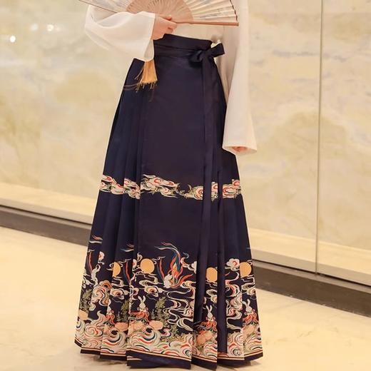 裁缝学苑TX19中国风女童复古马面裙纸样儿童新中式汉服裙衣服打版 商品图3