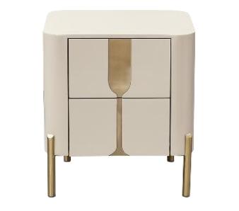 悦珑湾主卧实木床头柜 商品图0