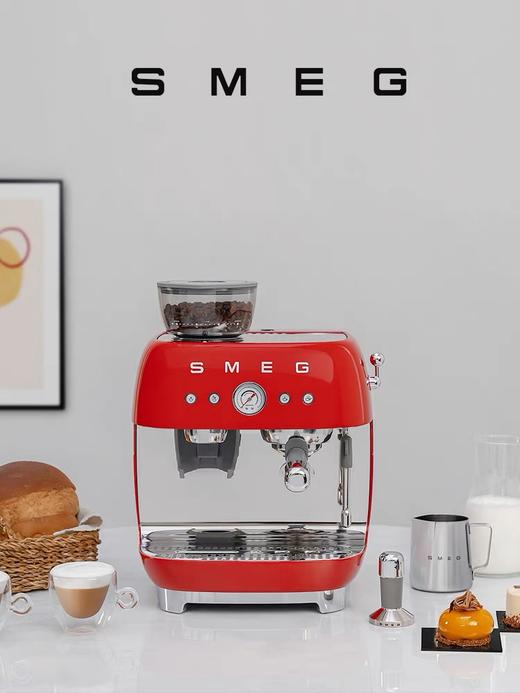 意大利 SMEG EGF03 专业研磨半自动咖啡机  开启预售价 商品图3