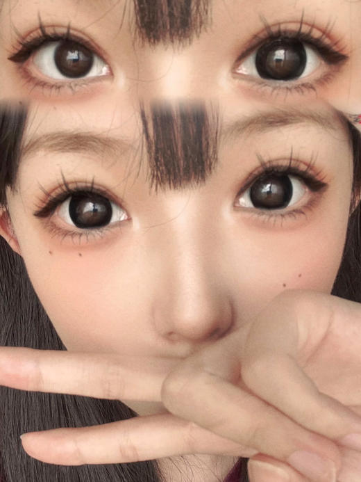 M07 娃娃黑瞳 【日抛·十片装】 商品图0