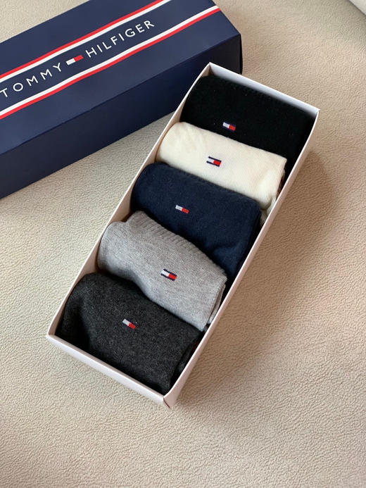Tommy*男袜原价104一盒 五双 外贸出口单 商品图4