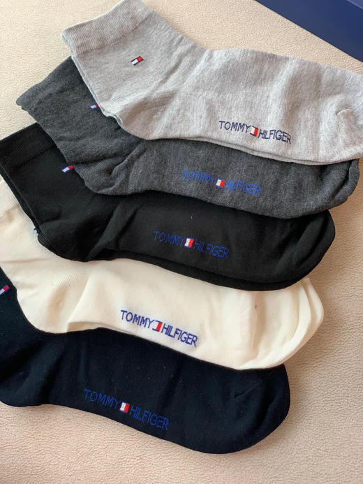 Tommy*男袜原价104一盒 五双 外贸出口单 商品图8