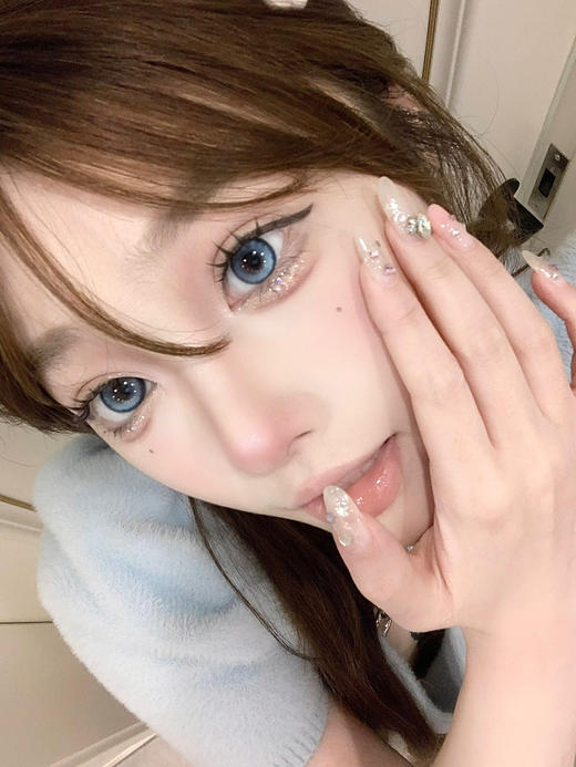 【大直径日抛】LL38·婴儿蓝·Lillilly丨14.4mm（日抛/一盒10片装） 商品图2