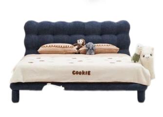 悦珑湾儿童房实木海绵床 商品图0