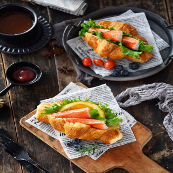 客唻美 韩国进口 蟹味棒90g*4 火锅零食泡面健身饭团 360g/4袋出游季 商品图4