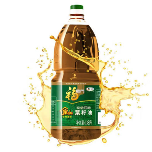 福临门浓香压榨菜籽油1.8L 商品图2