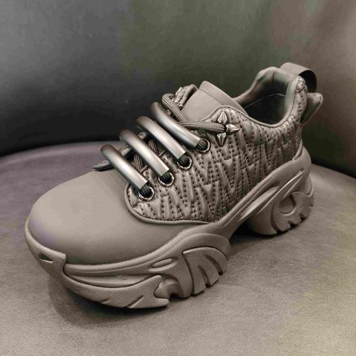 LFGJ 5257乐魔女鞋真皮系带松糕厚底老爹鞋休闲运动鞋 商品图0