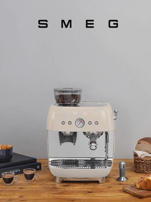 意大利 SMEG EGF03 专业研磨半自动咖啡机  开启预售价 商品图1