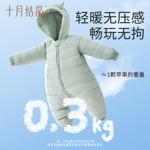 【任选两件，买一送一】婴儿冬季保暖轻薄连体羽绒服 商品图3
