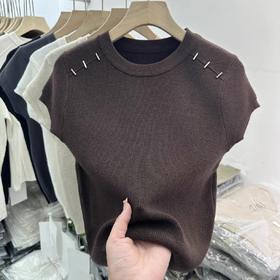 女毛织背心23003