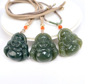 和田玉 佛公吊坠