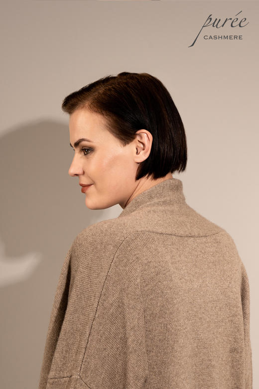 #1963 「GET WRAPPED CARDIGAN」 100% CASHMERE  短睡袍开衫 商品图5