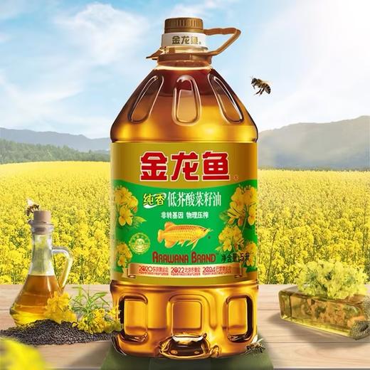 金龙鱼非转基因纯香菜籽油  5L 商品图1