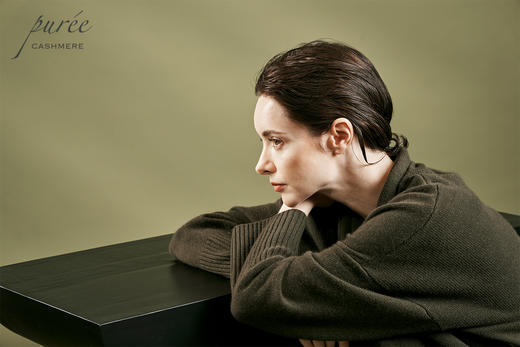 #1983 「MAX WRAP」 100% CASHMERE  长睡袍开衫 商品图5