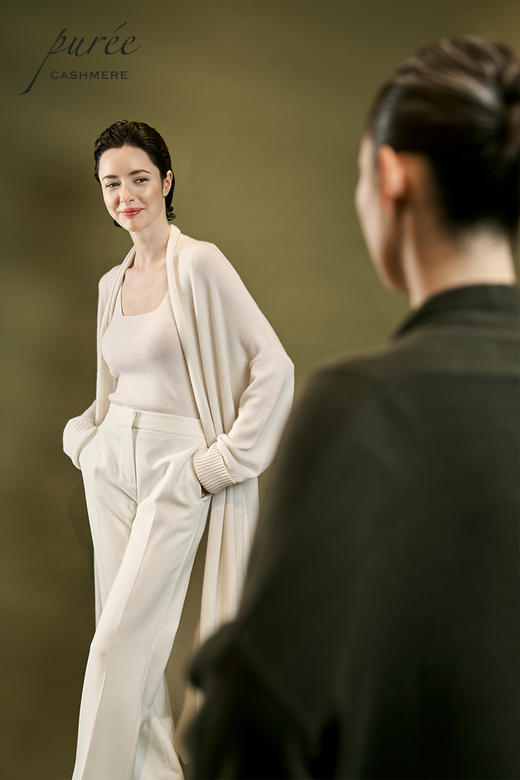 #1983 「MAX WRAP」 100% CASHMERE  长睡袍开衫 商品图3