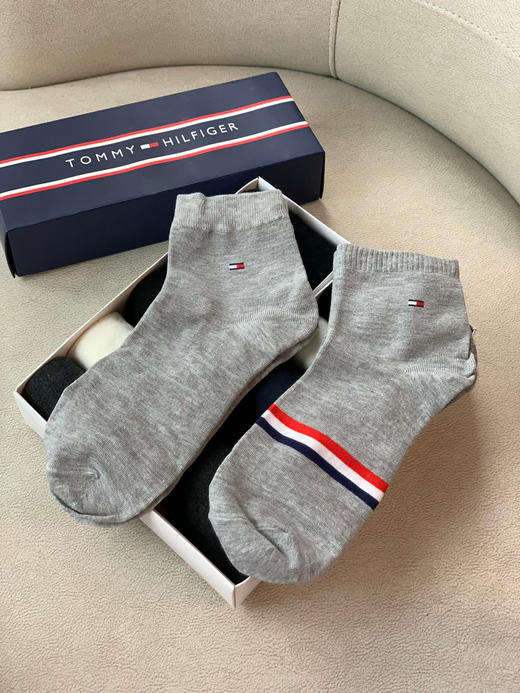 Tommy*男袜原价104一盒 五双 外贸出口单 商品图7