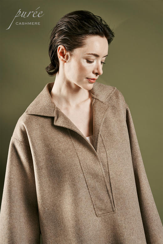 #0208「POLO SHORT COAT」 85%WOOL 15%CASHMERE  POLO领短大衣 商品图1