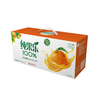 百事可乐纯果乐 100%果汁 橙汁纯果汁 330ml*12盒 商品图3