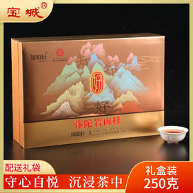 【新品上市，欢迎尝鲜】宝城弥陀岩肉桂茶叶250克礼盒装岩茶乌龙茶A555