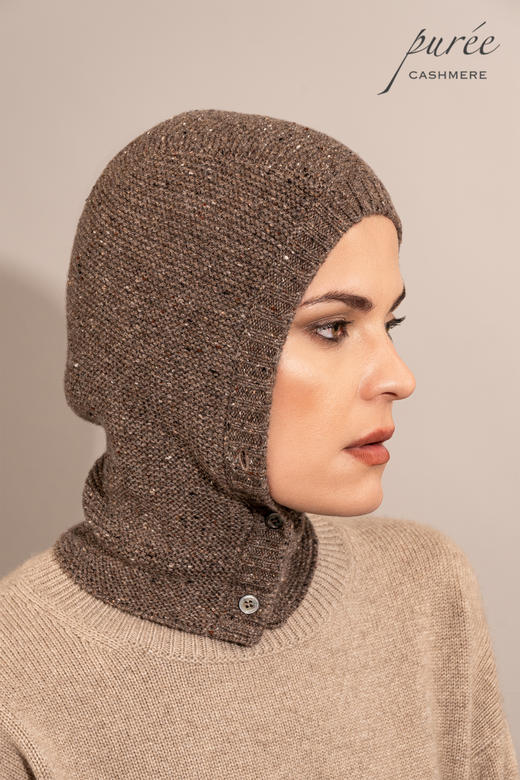 #1960 「BALACLAVA」 100% CASHMERE  羊绒巴拉克拉法帽 商品图1