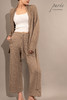 #2011 「FEEL AT HOME PANTS」 100% CASHMERE  羊绒直腿长裤 商品缩略图1