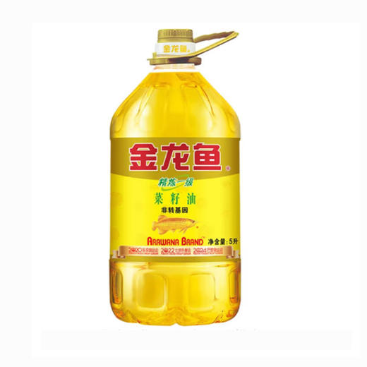 金龙鱼精炼一级菜籽油【5L】 商品图0