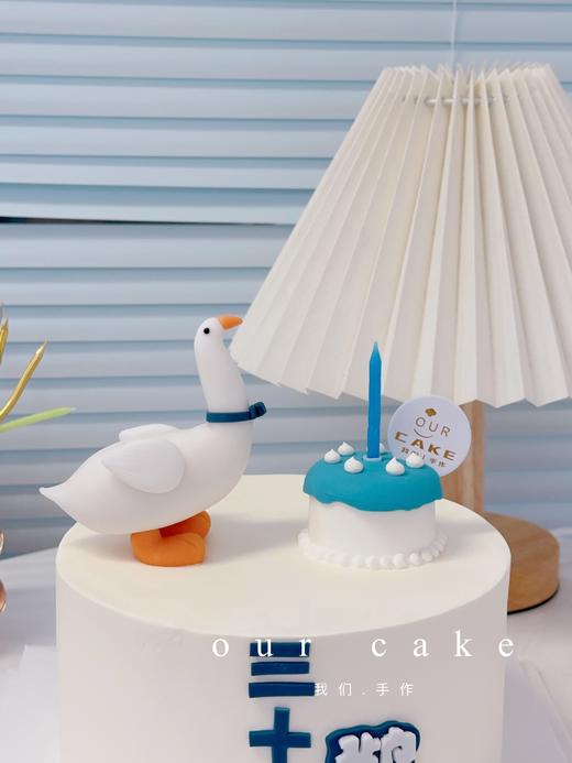 三十鹅立卡通蛋糕-低糖处理无添加 商品图2