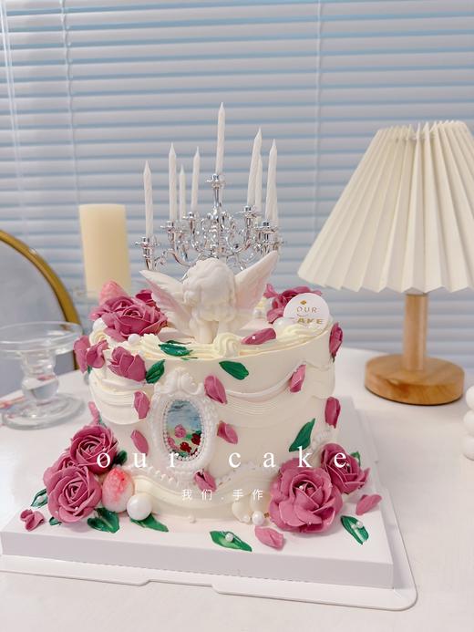 韩式裱花送女生女士蛋糕-低糖处理无添加 商品图6