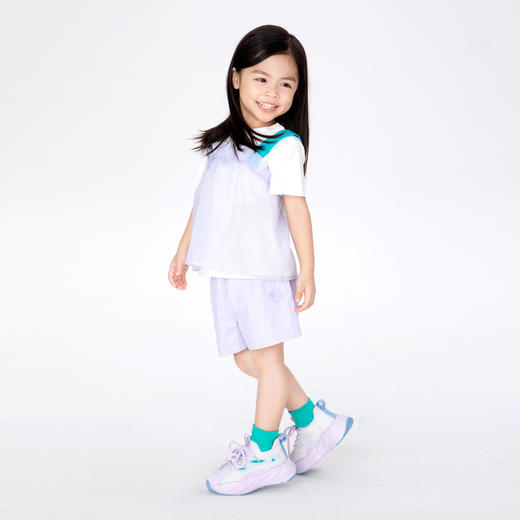 【实体店同款】女童套头套装T恤裤子夏新款安奈儿童装XG321639 商品图4