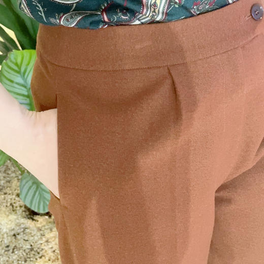 圣三利女装  简约休闲锥形小脚裤SL2036155 商品图4