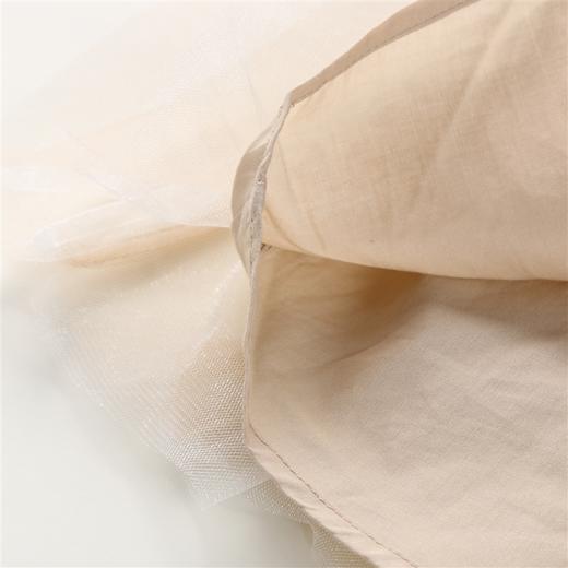 【实体店同款】女童学院风海军领网纱长袖连衣裙买即赠海军领2023年秋季新款安奈儿童装XG333704 商品图4