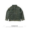 Cicadahood靛蓝纯棉平绒Type 3 Trucker Jacket卡车司机夹克 重工炒洗复古喷料 无性别 商品缩略图2