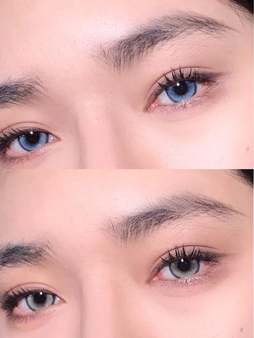 【无售后无赠品】lolilook月抛 零度可乐 蓝/小竹奶茶 棕 14.2mm 非离子 商品图0