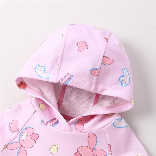 【实体店同款】女童带帽长袖卫衣2023年秋季新款安奈儿童装XG331535 商品图6