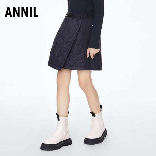 【经典系列】【实体店同款】女童梭织半身裙2023年秋季新款安奈儿童装AG333872 商品图2