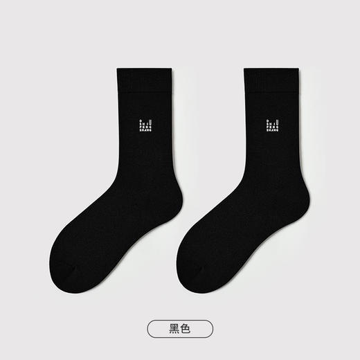 都市丽人都市锋尚简约系列柔柔袜中筒袜中厚款男士常规袜袜子FC3DF3 商品图4