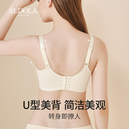 雅黛俪前开扣便携哺乳文胸女蕾丝舒适透气产后专用内衣女 商品图2