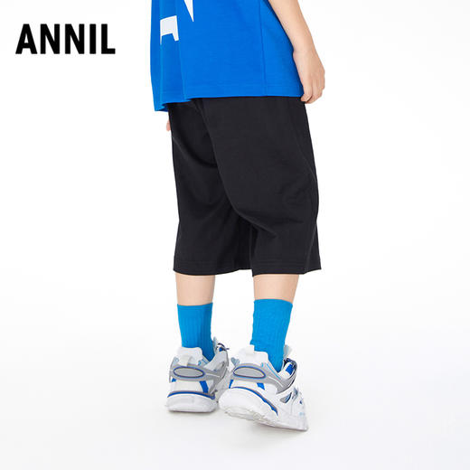 【实体店同款】男童七分裤短裤休闲裤夏新款安奈儿童装AB326696 商品图2
